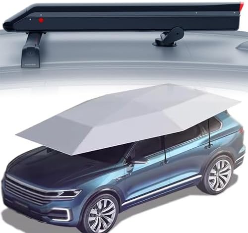 Automatic Carport Canopy - Portable Outdoor Tent with Remote Control, Movable Car Umbrella for All Weather Protection, Ideal for Vehicles and Outdoor Use