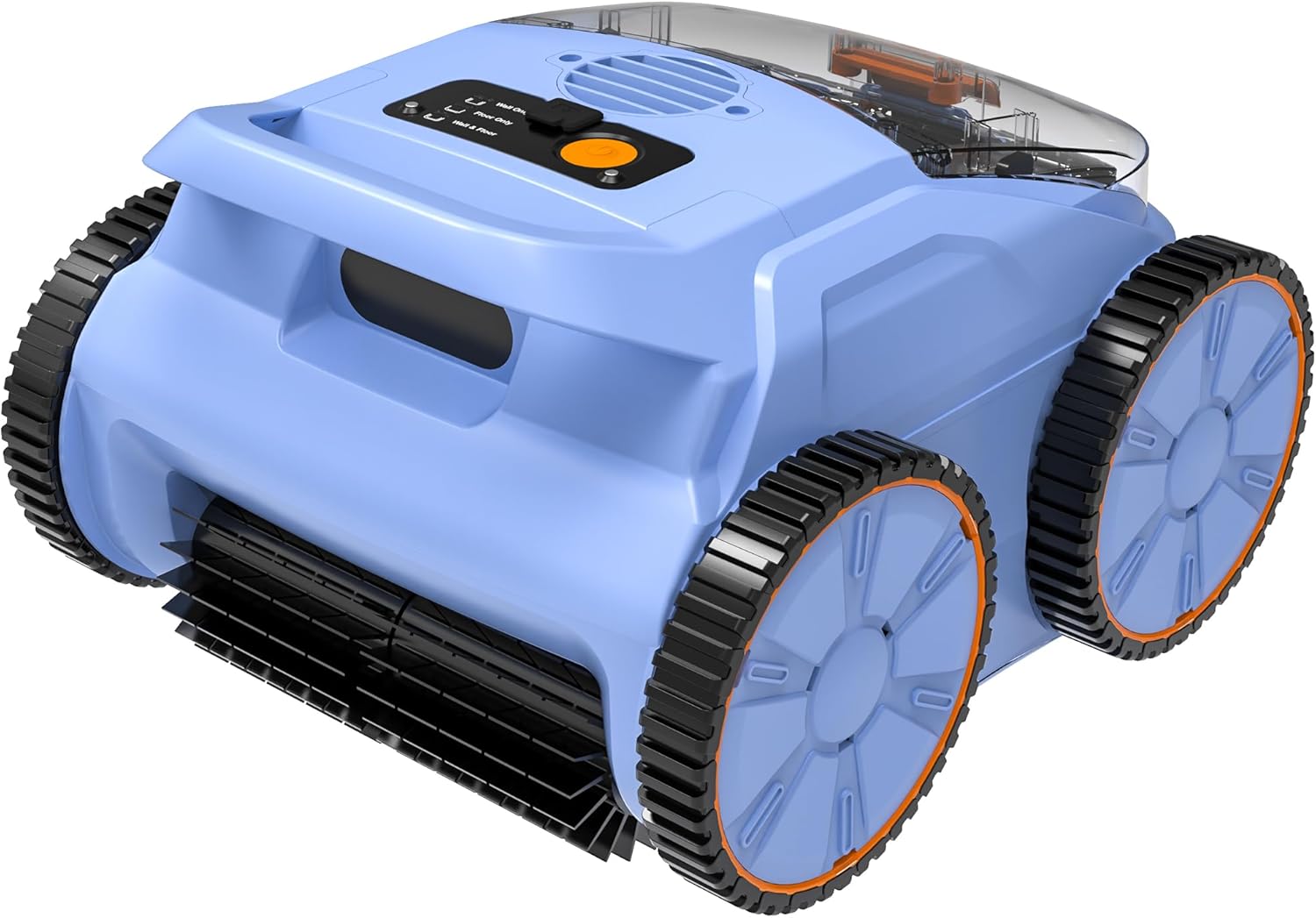 Pool Vaccum for Inground Pool, Cordless Pool Cleaner for Above Ground Pools up to 2100 sq.ft, Robotic Pool Cleaner with Powerful Suction and Self-Parking, Lasts up to 150 mins