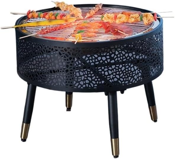 Outdoor Fireplaces Indoor Fire Pits Multi-Functional Household Heating Outdoor Courtyard Charcoal Stove Garden BBQ Grill Patio Furniture Fire Pits