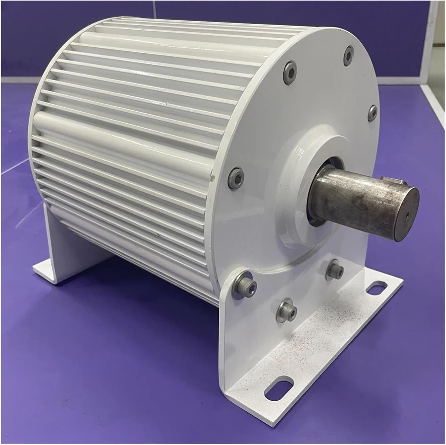 1KW-5KW Electric Generator Wind Turbine Water Turbine 12V 24V 48V 96V Gearless Permanent Magnet Generator for Home Low Starting Speed for Home(Single Shaft,48V_3000W)