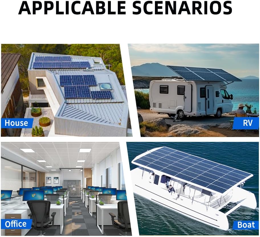 Off Grid Inverter Charger 5000W Peak 15000W DC 48V to 120V/240V AC Split Phase Output, with Battery AC Charger, Low Frequency Pure Sine Wave Inverter for Solar Home