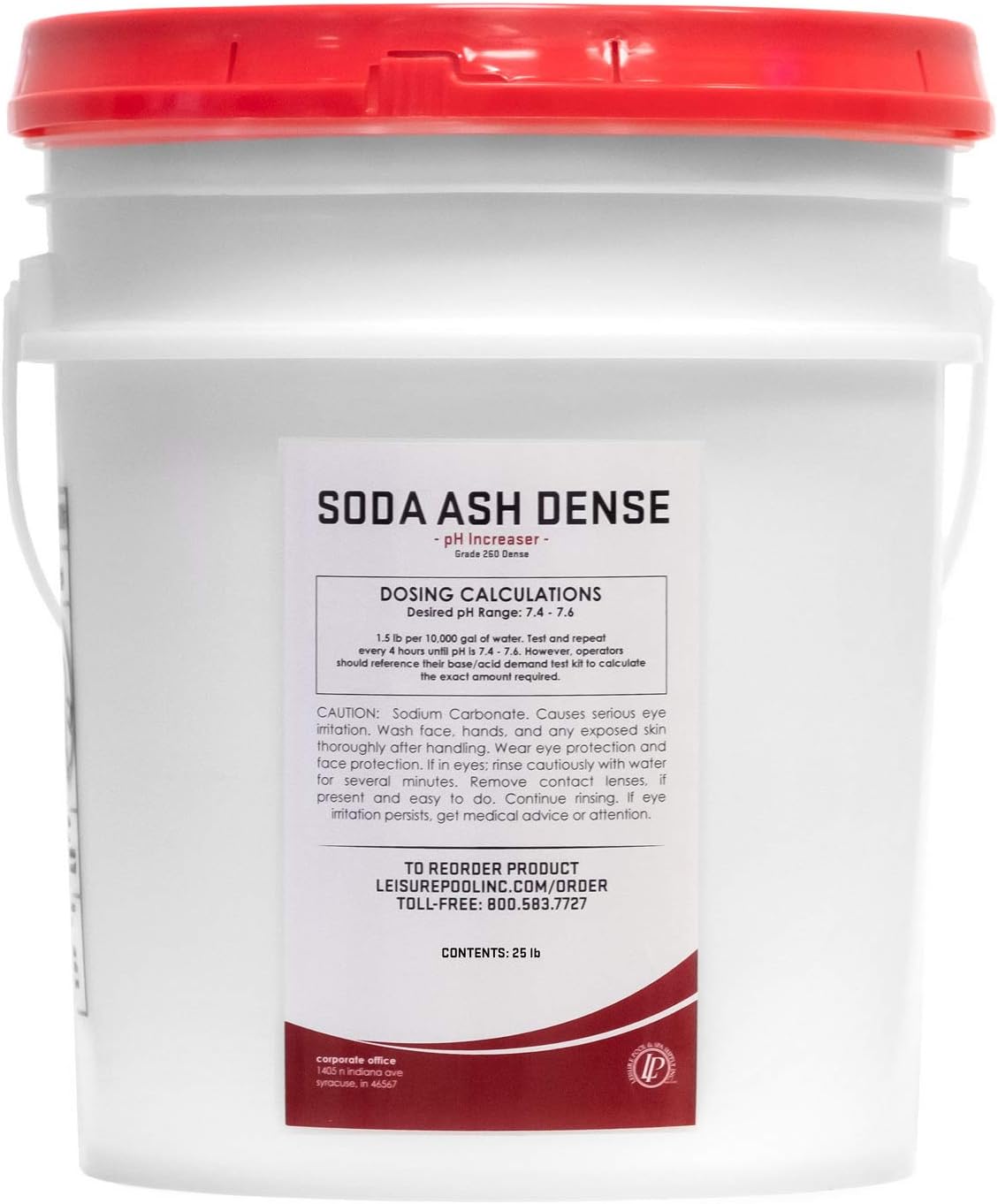 Leisure Pool 25 lb. pH Increaser (Soda Ash Dense)