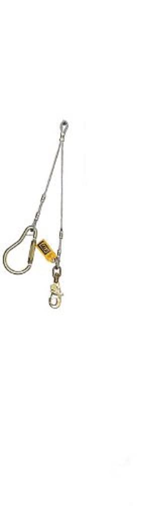 3M DBI-SALA 3511645 Climb Assist, Rung And Belt Assembly For SSB Climb Assist System, Carabiner One End, Snaphook Other End, Silver