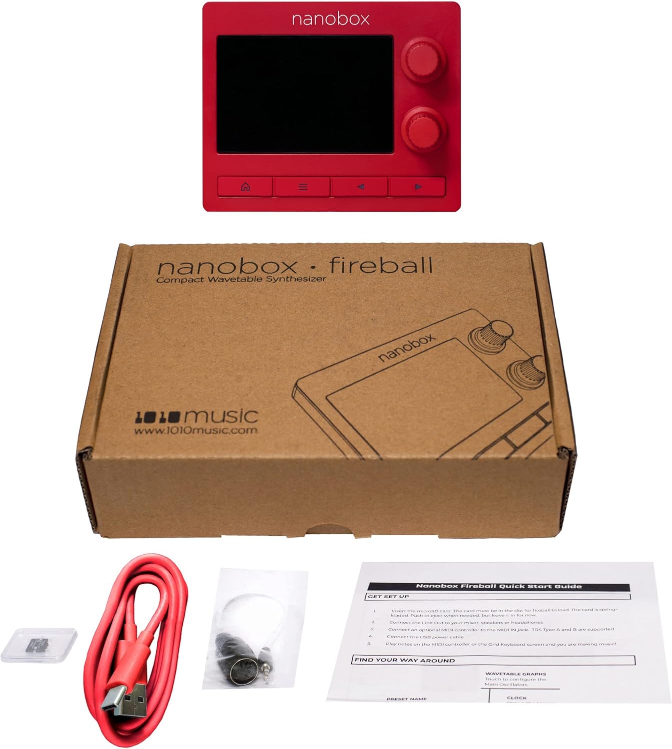 1010music Nanobox Fireball Wavetable Synthesizer Module