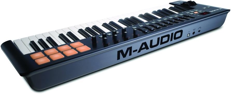 M-Audio Oxygen 49 IV | 49-Key USB/MIDI Keyboard with 8 Trigger Pads & A Full-Consignment of Production/Performance Ready Controls