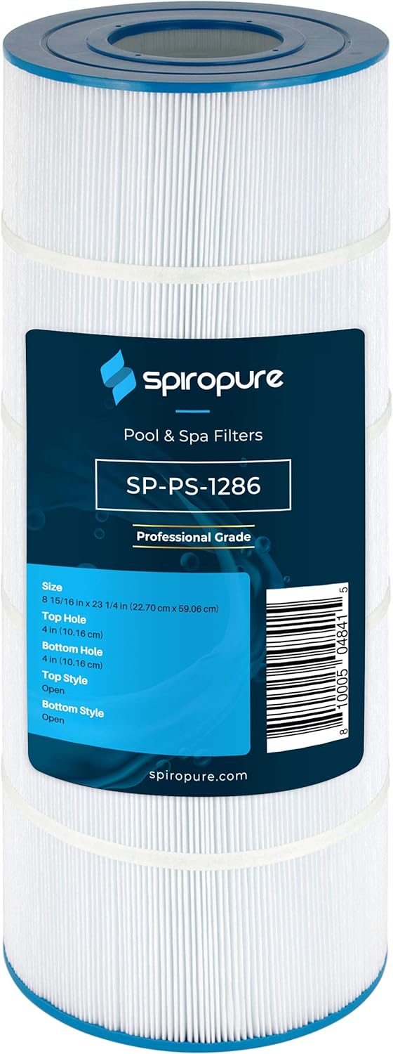 SpiroPure Replacement for Unicel C-8316 Pleatco PXST150 Filbur FC-1286 FC-1287 Waterway Plastics 817-0150N 817-0150P Hot Tub Spa Pool Filter Replacement Cartridge