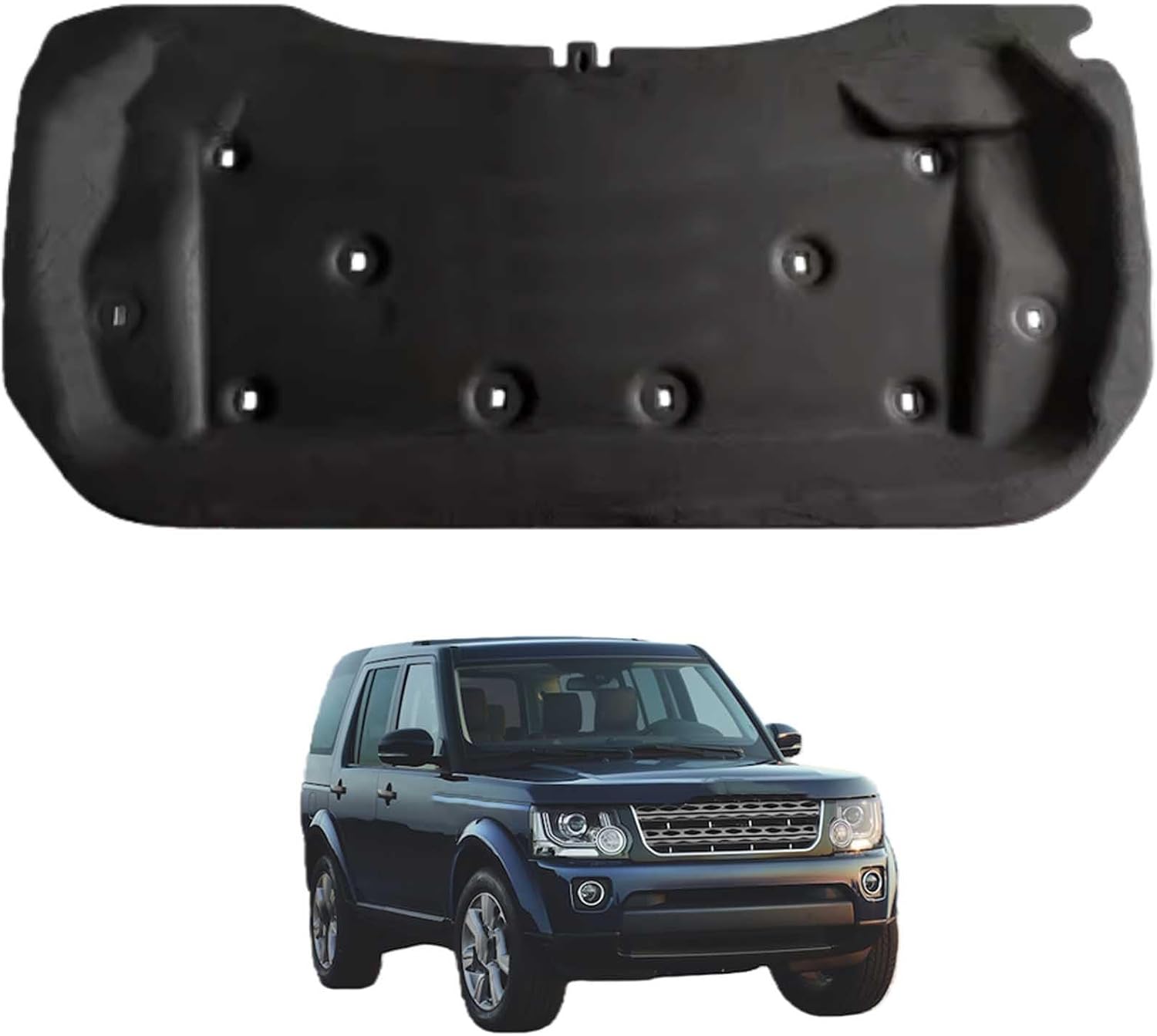 Car Front Hood Engine Sound Pad for Land Rover Discovery Sport 2010-2016 OE:LR013222, Heat Insulation Cotton Mat Cover Soundproof Car Accessories