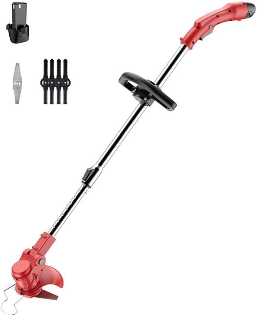 Portable Cordless Rotary Mower - Rechargeable Lawn Trimmer for Home Use, Multi-Functional Garden Tool