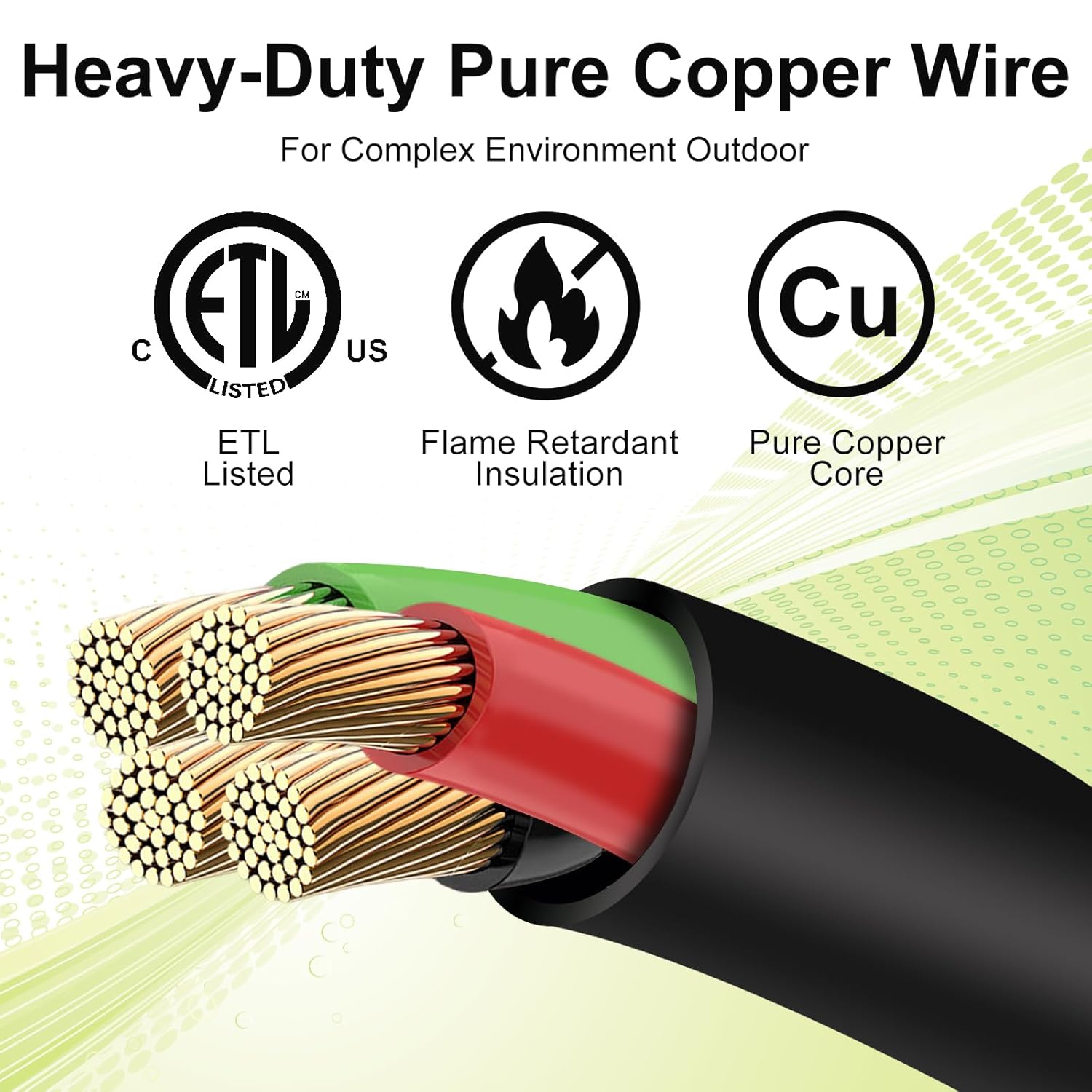 30 Amp Generator Transfer Switch Kit,10-Circuits,7500W,Indoor&Outdoor,NEMA 3R,Include 10 Foot Cord and 30 Amps Inlet Box,Easy to Install,5 Years Warranty,Generator Transfer Switch 30 amp kit