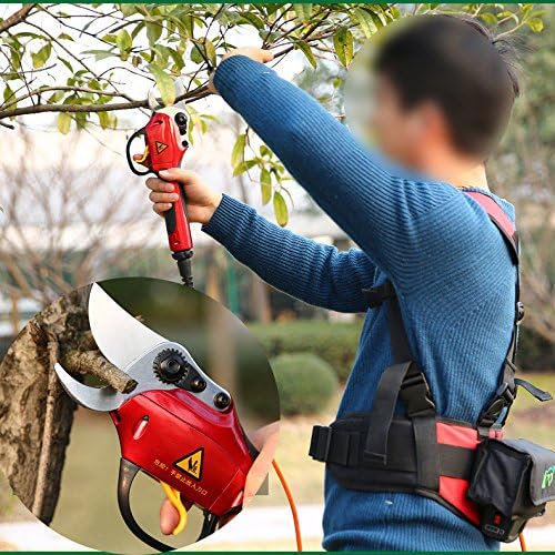 TOPCHANCES Premium Electric 3.6V Pruning Shears Cutter Snip Hand Pruner Cutting Scissor Branch Cutter for Gardening Plant Fruit Tree Pruning Trimmer
