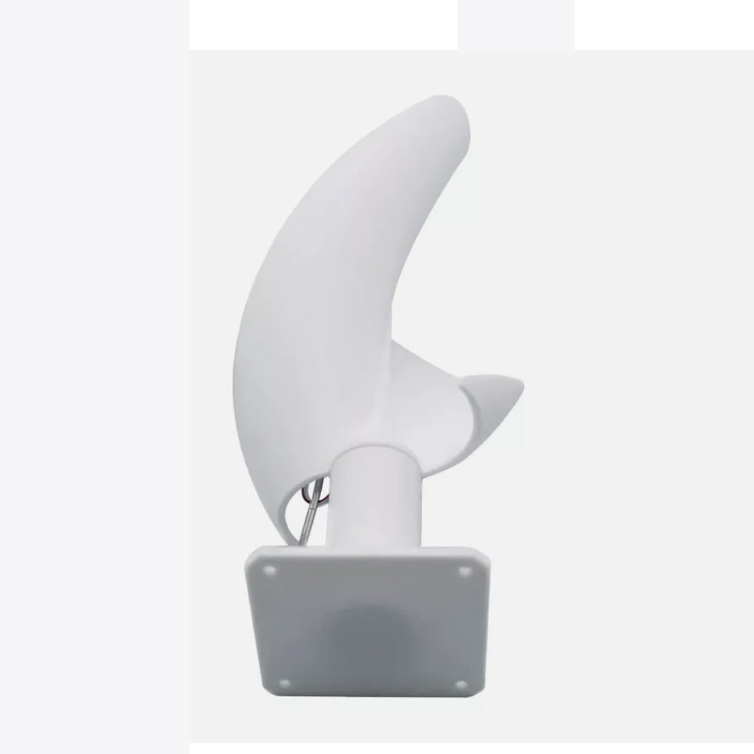 20W DIY Mini Wind Turbine Model Spiral Blade Wind Turbine Generator Permanent Magnet Generator Model Mini Spiral Wind Generator with LED Light