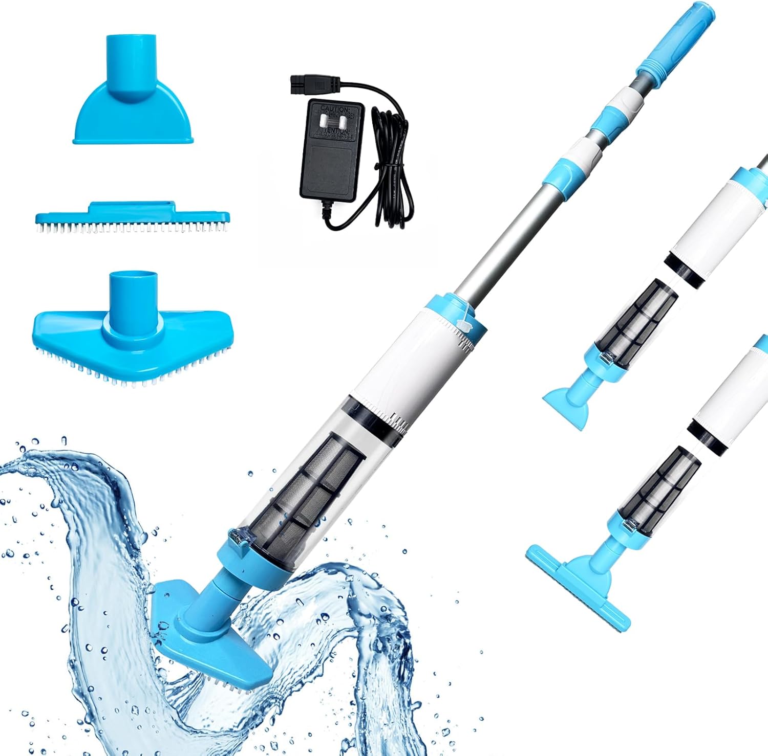 3 in 1 Cordless Rechargeable Pool Vacuum spa hot tub