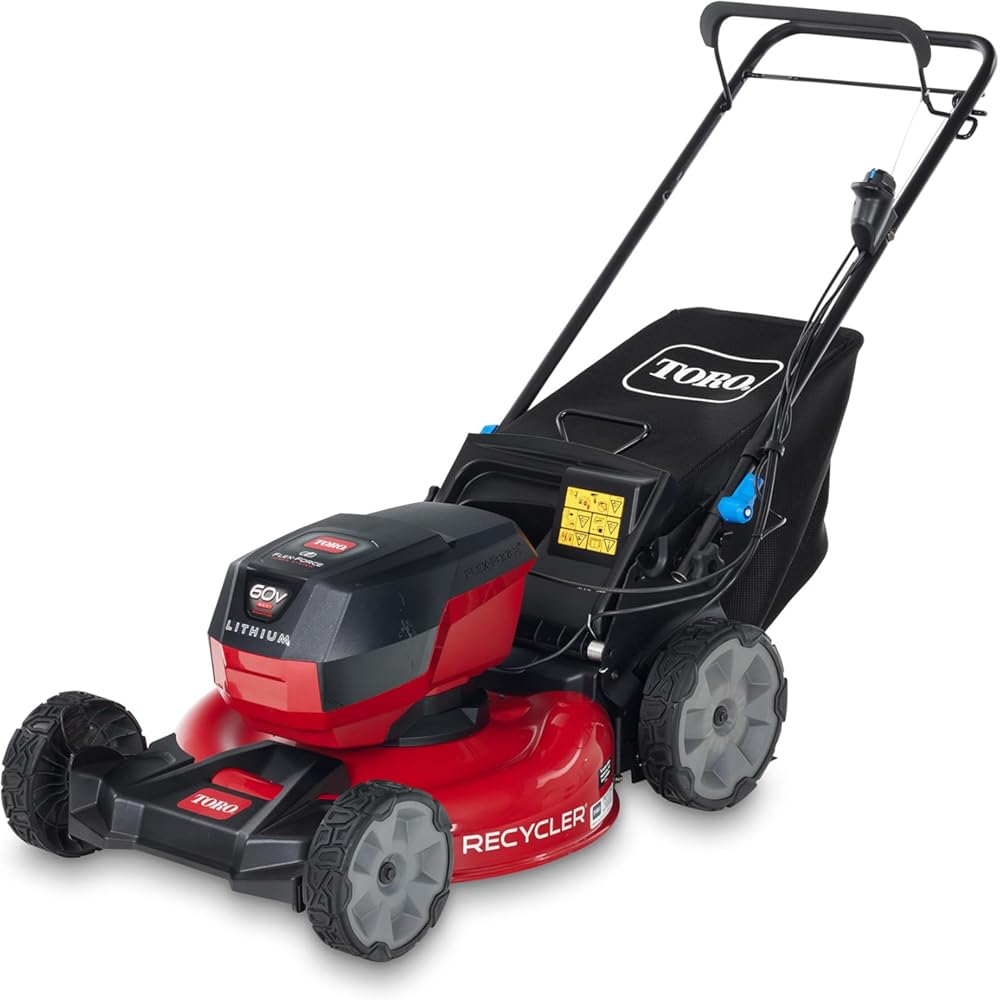 Toro 60V MAX* 21 in. Recycler® Self-Propel Lawn Mower - Battery/Charger Not Included