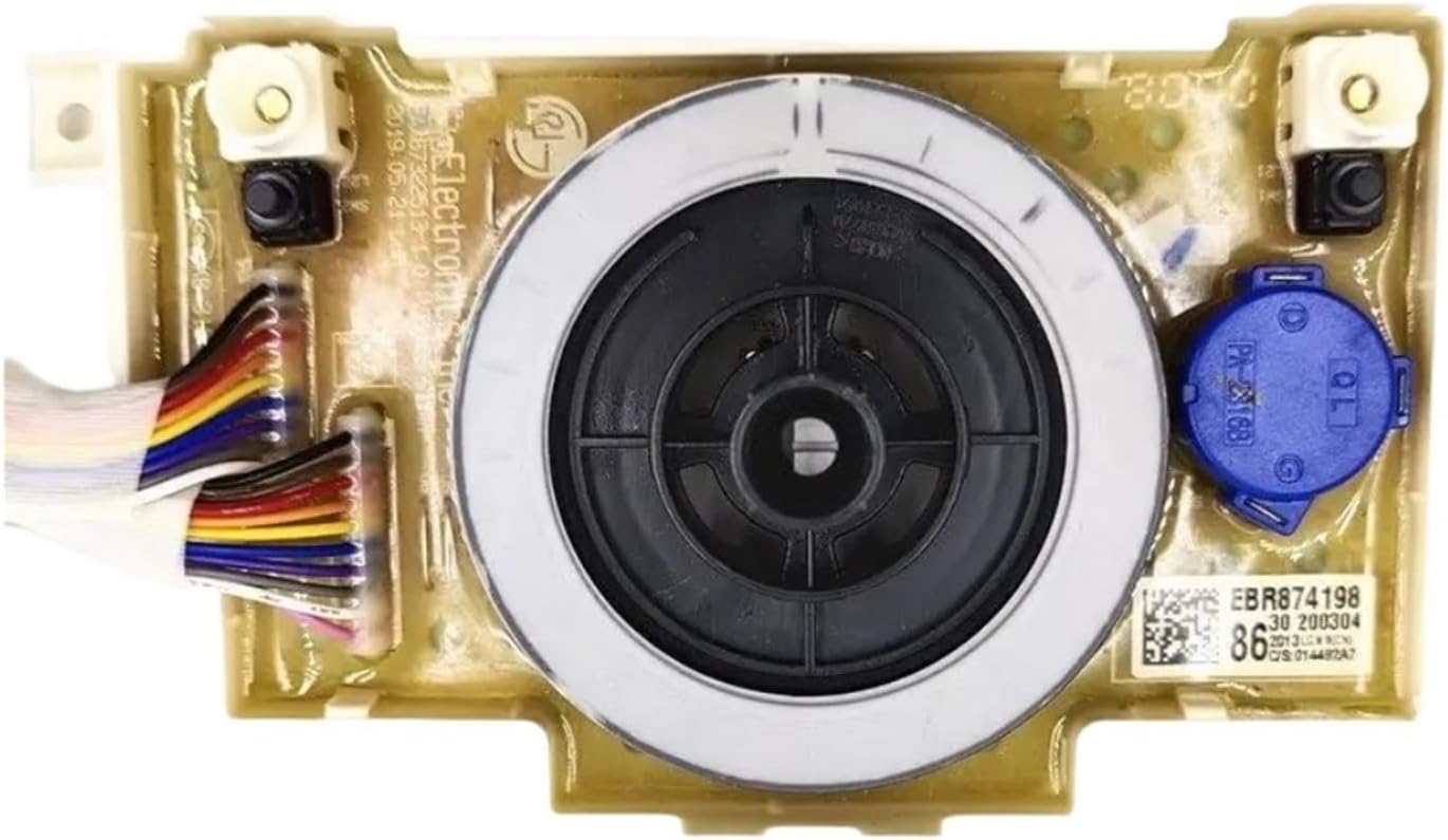 EBR874198 Control Display Panel Button Board， Compatible For LG， Auto Drum Washing Machine