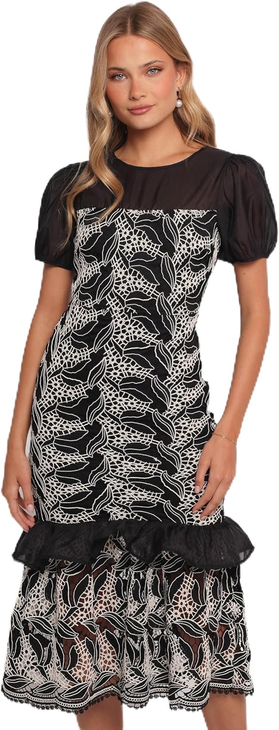 Petal & Pup Womens Peyton Midi Dress