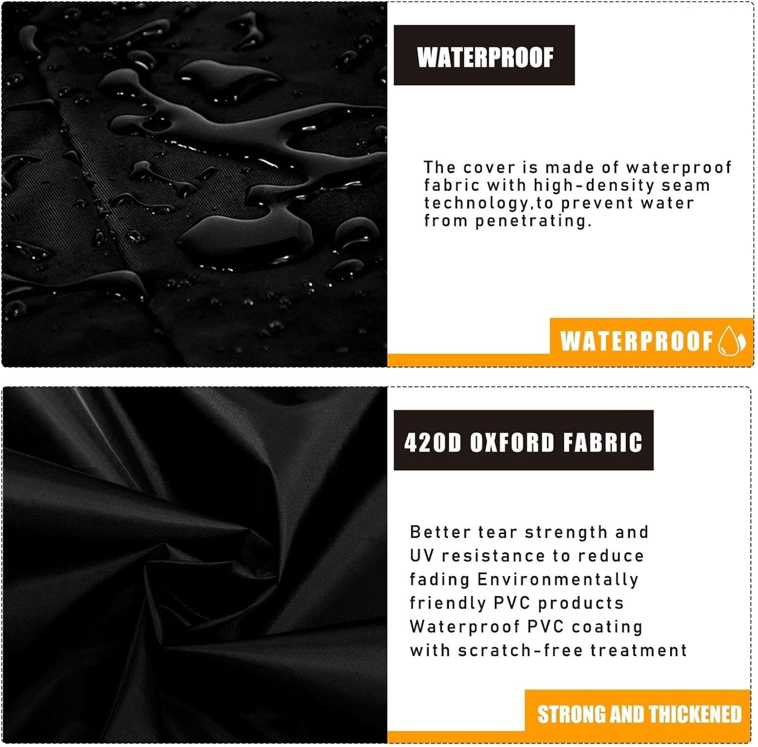 IBC Tote Cover for Outdoor Furniture, All-weather Durable Tear-resistant Sunshade Waterproof Hood for Ibc Container, Rain Barrel and Garden Water Tank, with Storage Bag(Gray,275 Gallon)