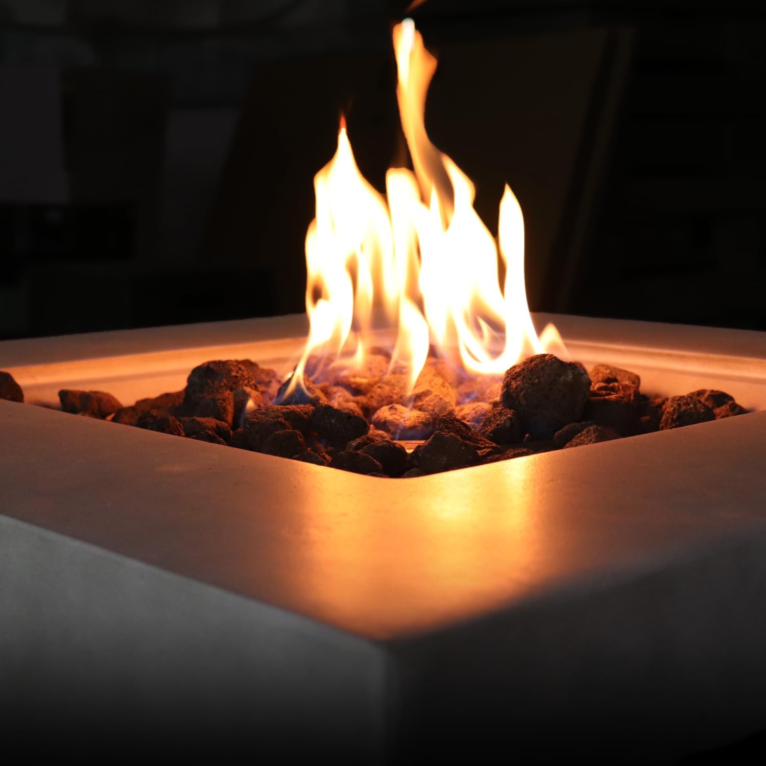 24'' H x 30'' W Concrete Outdoor Fire Pit