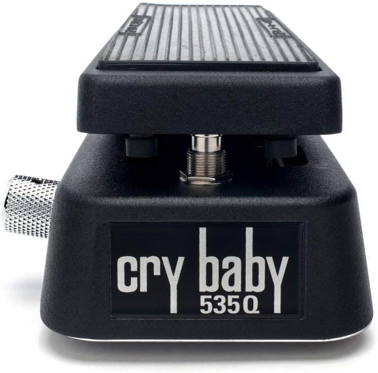 MXR Dunlop 535Q Cry Baby Multi-Wah Pedal Bundle with 2 MXR Patch Cables, ECB003 Power Supply, and 6 Assorted Dunlop Picks