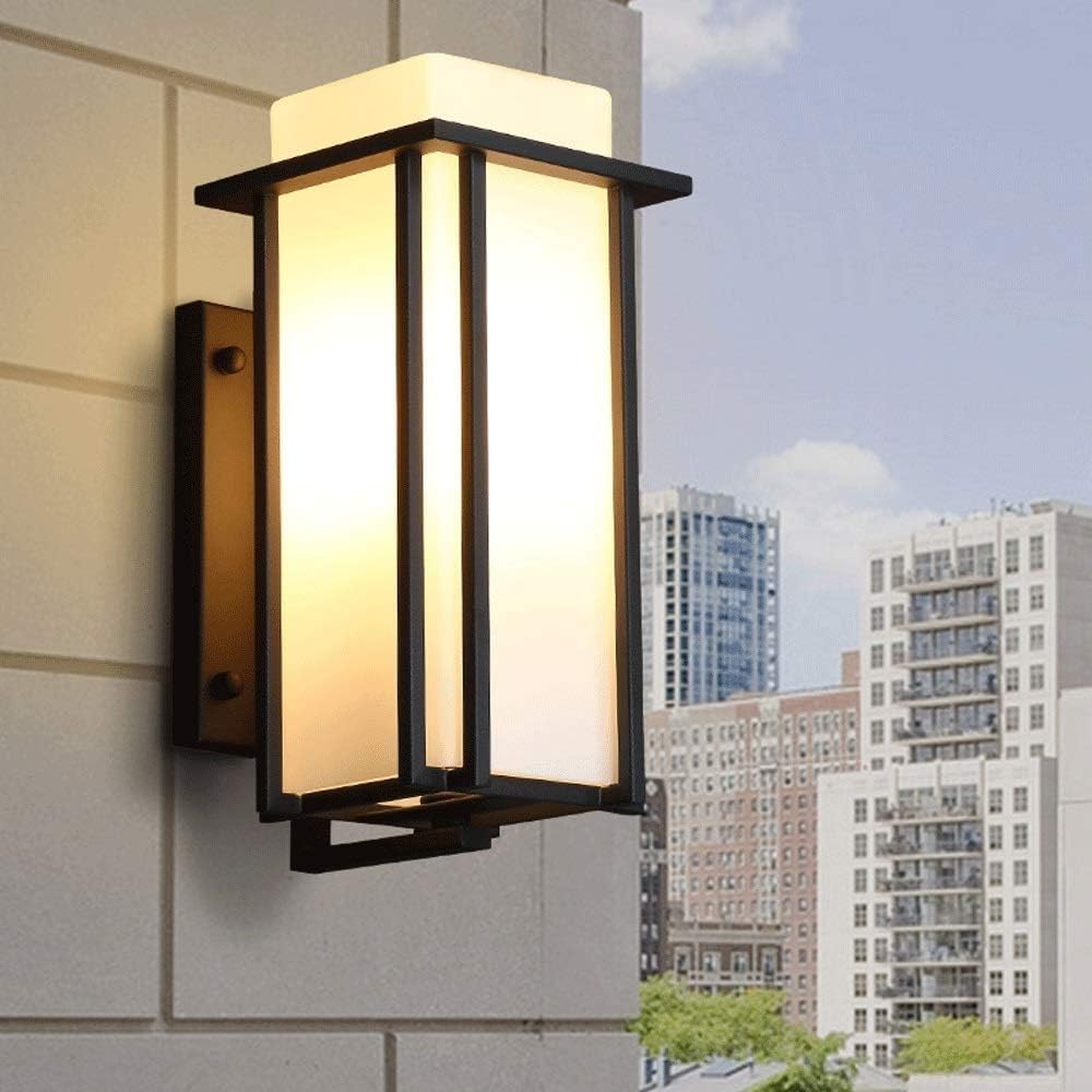 wall lamps , E27 Chinese Classical Terrace Lighting Fixture Wall Lamp, Outdoor IP65 Waterproof Wall Mounted Lantern, Wall Sconces Lights Lantern Decorative Fixture Bedside Reading Lamp ( Color : Oneco