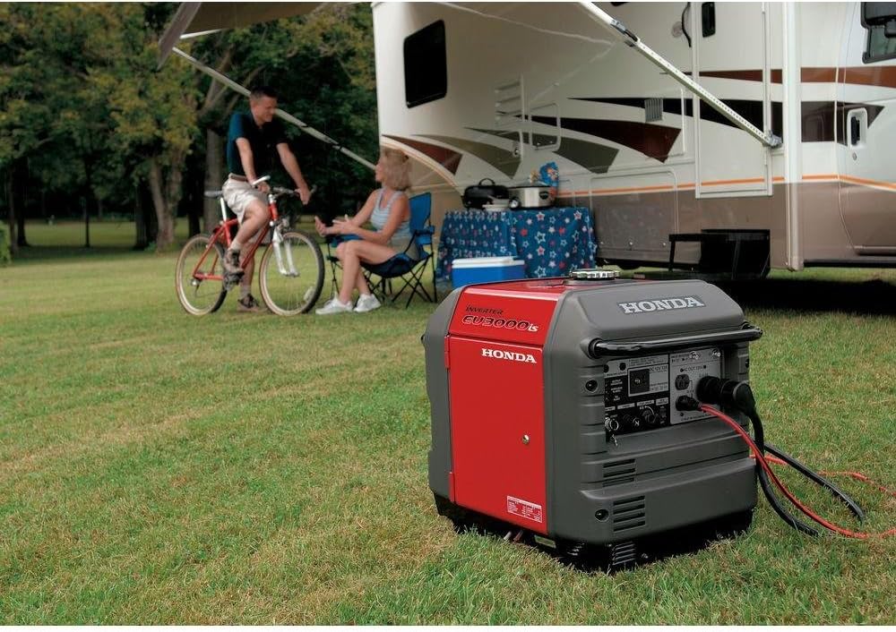Honda Power Equipment EU3000IS 3000W 120V Portable Home Gas Power Generator