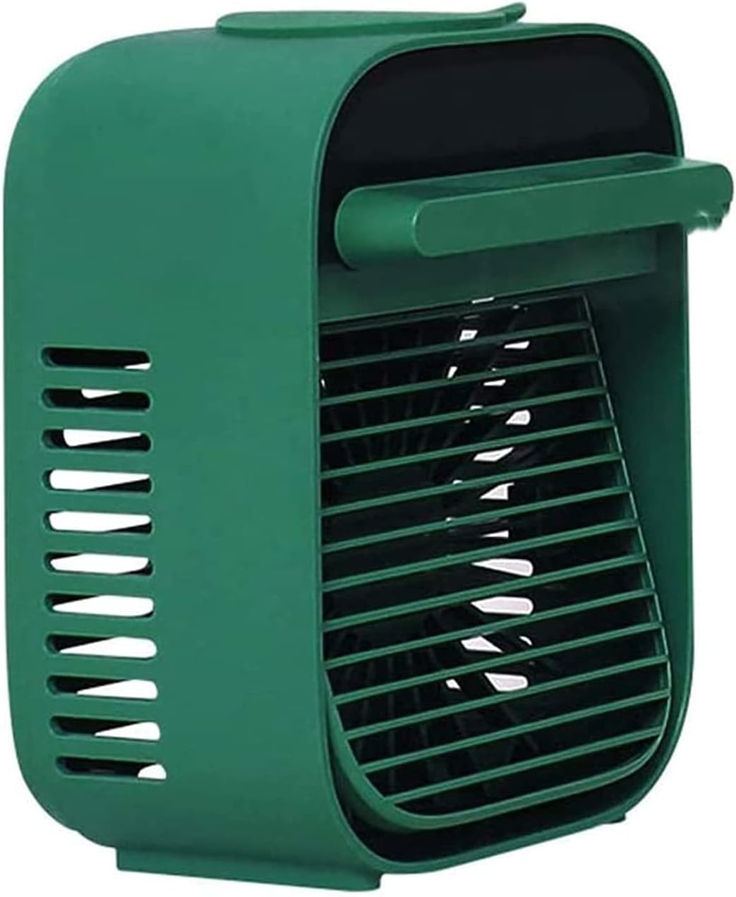 Portable Air Conditioner UBS Rechargeable Evaporative Air Cooler Fan with 3 Speeds Cordless Personal air Conditioner for Room Office (Green)