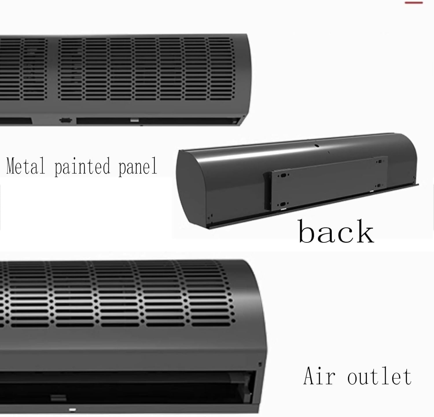 TIST Commercial Air Curtains Wall-mounted Air Curtain Fan - Commercial Super High Power Indoor Door Fan Ceiling Air Curtains Coolers(Keypad,36in)