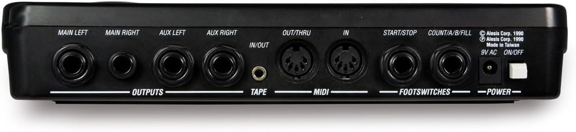 Alesis SR-16 Studio-Grade Standalone Drum Machine (Black) + Hosa 5-Pin DIN to 5-Pin DIN MIDI Cable (5 Feet)