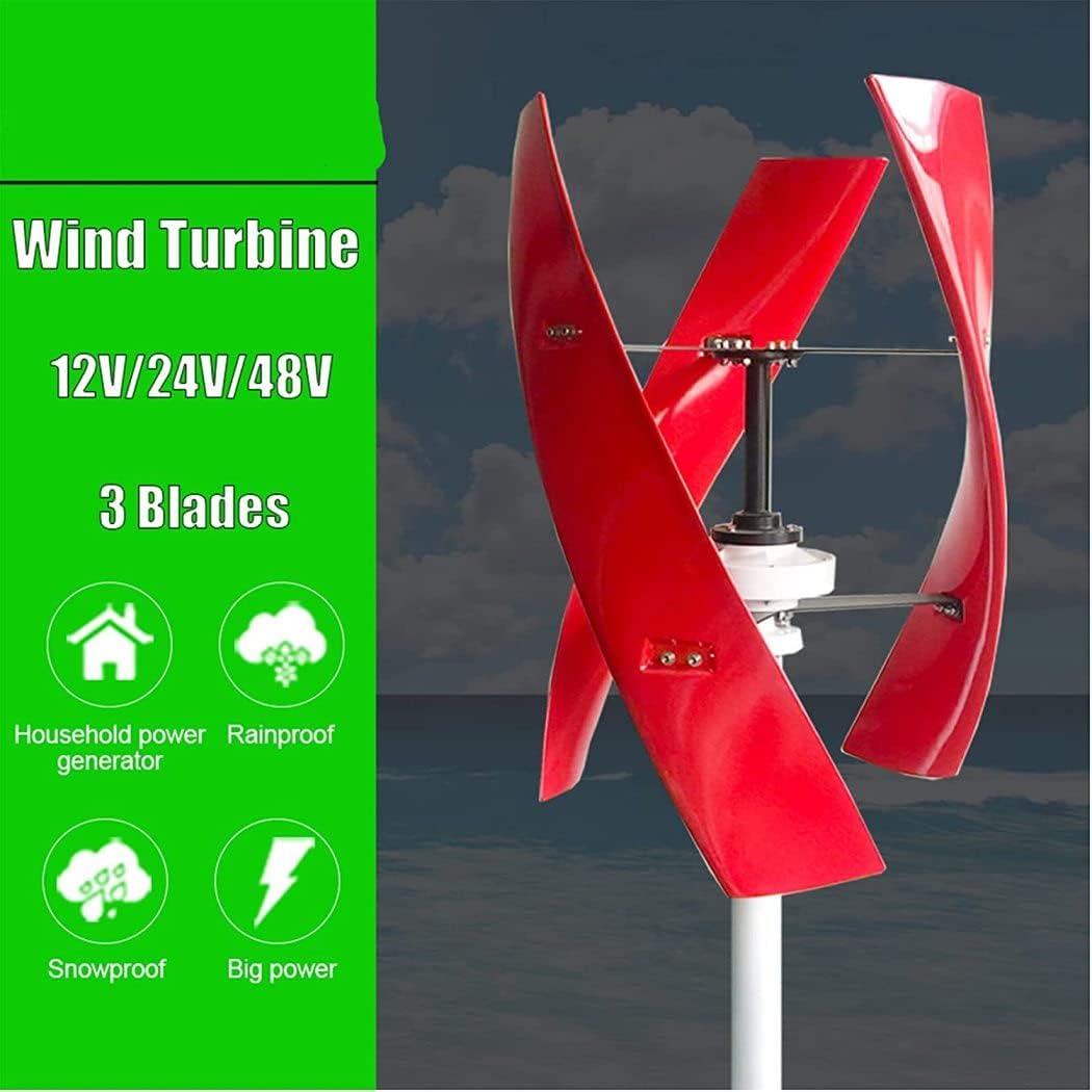 LiuSj JUnSt Vertical Wind Turbine Permanent Magnet Generator 9000W 3 Phase 12V 24V 48V 220V Vertical Axis Coreless Wind Power