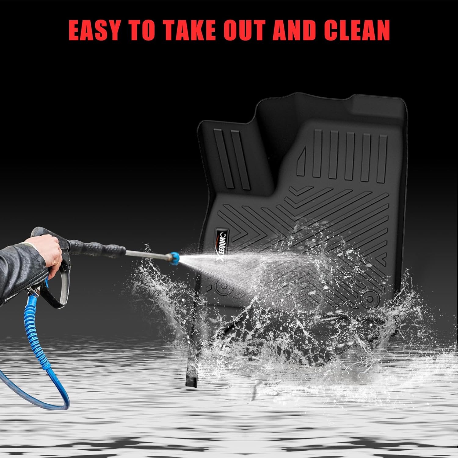 Floor Mats &Trunk Mat for 2024 2025 2026 Chevy/Chevrolet Traverse 7 Seats with 2nd & 3rd Row Backrest Mat All Weather TPE Rubber Cargo Liner Door Sill Guards for Chevy Traverse 2026 Accessories