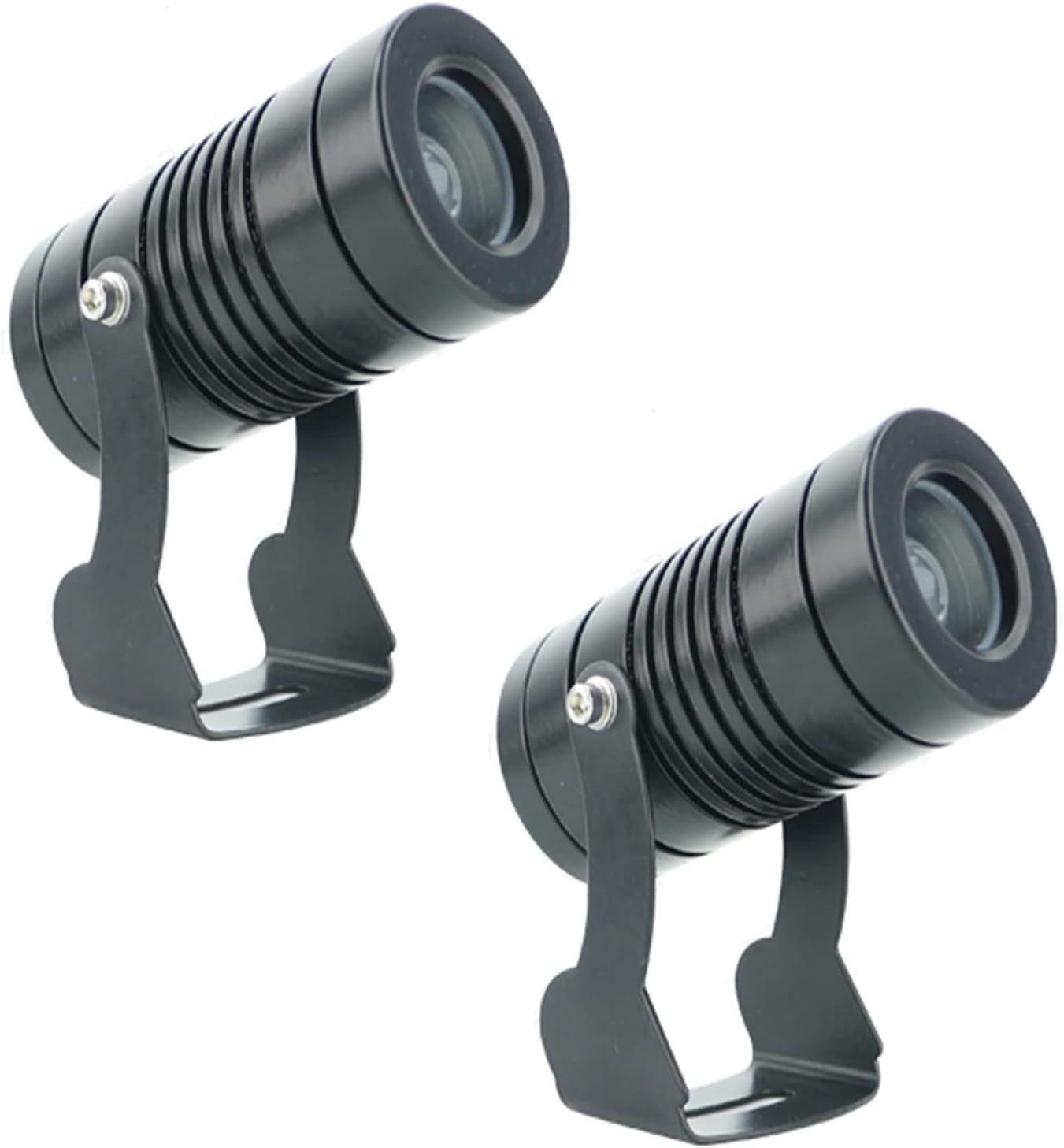 2PCS Ground LED Landscape Lights - LED Beam Spotlight, IP67 Waterproof Outdoor Building Exterior Wall Projector Lights, Narrow Beam Spot Light Remote Illumination Spotlight (Color : Red, Size :