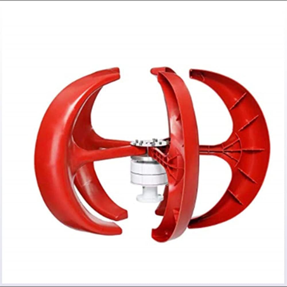 6000W 4 Blade Vertical Axi Wind Turbin Generator with Controller Lantern 12V 24V Motor Kit Electromagnetic for Home Streetlight