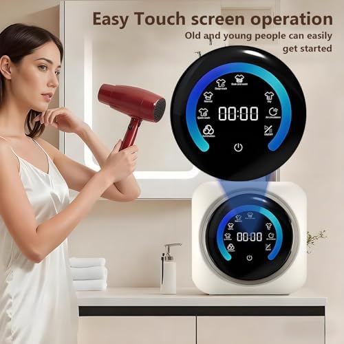 2 in 1 Mini Portable Washer & Dryer Combo - 3.5L Front Drum Washing Machine, 0.3kg Capacity for Dorms & Travel - Compact, Lightweight, Ideal for Small Spaces