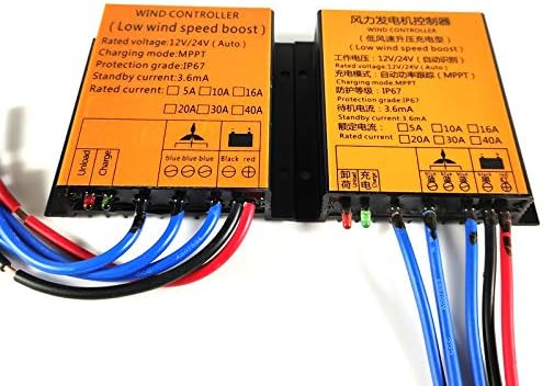 12V 24V 48V 16000W Auto MPPT Wind Charge Controller,Waterproof Low Wind Speed Boost for Wind Charge Controller