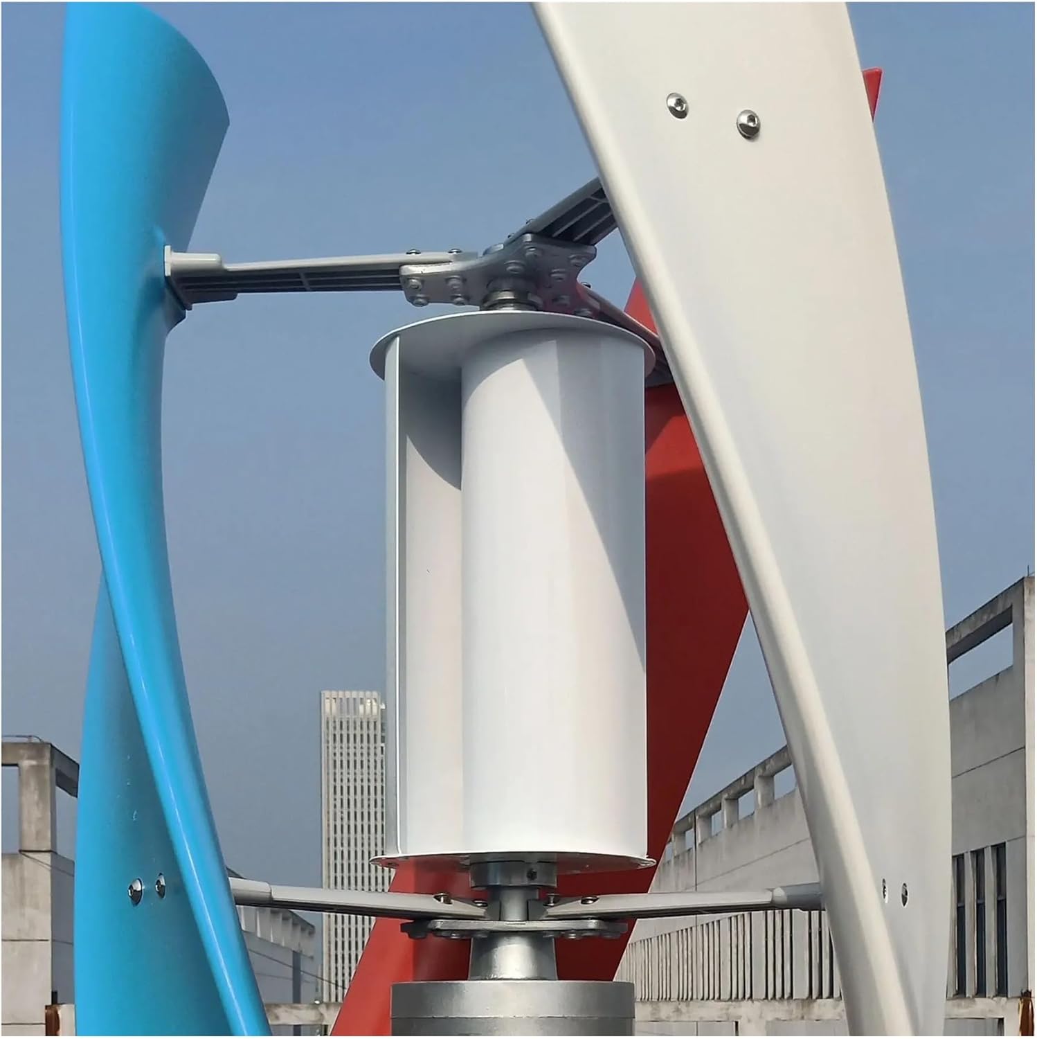 Windmill Generator, Wind Generator Inner Air Duct 600w Small Free Energy Wind Turbine Power Permanent Maglev 12v 24v (Color : Muti, Size : 24V), 1005004345955317