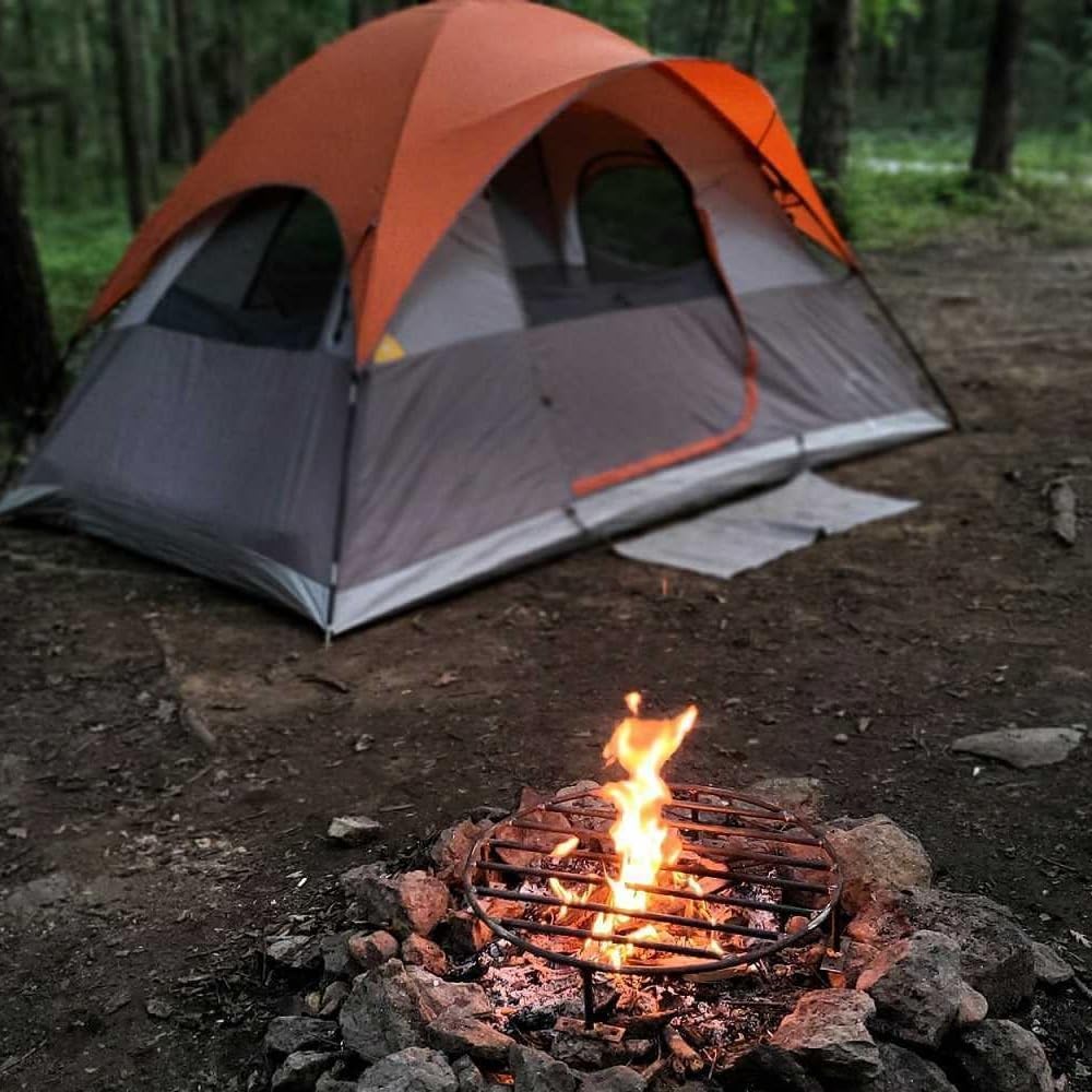 Premium Heavy-Duty Steel 24 Grate for Outdoor Fire Pits Above Ground Fire Grate