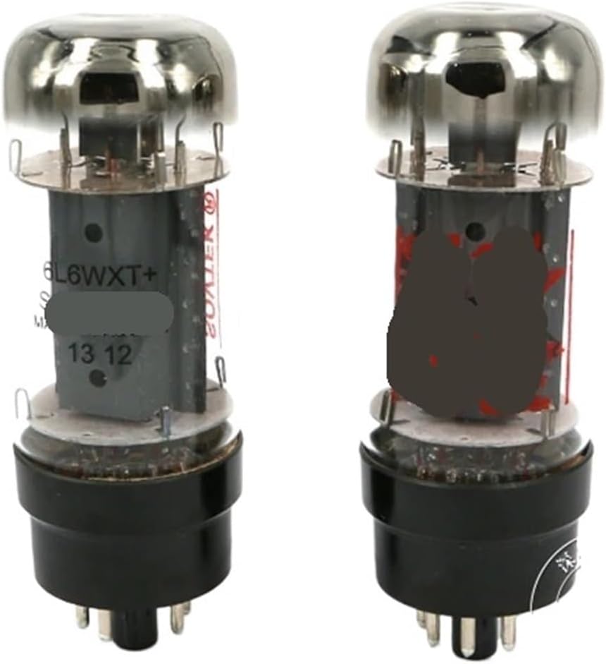 6L6 Tube Replaces 6P3P 5881 6L6 Vacuum Tube Precision Matching Suitable for Amplifier(2 pcs)