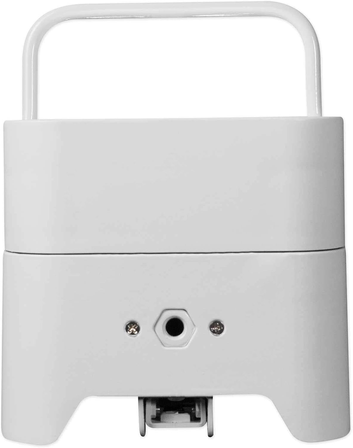 Rockville Best PAR 50 White Bundle: (2) Rechargeable Par Wash Up-Lights with Wireless DMX RGBWA+UV, ROCKFORCE W4 384 Channel Wireless DMX Lighting Controller with MIDI, 3-Items