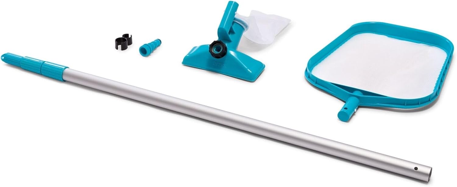 Replacement for Intex Pool Cleaning Maintenance Kit with Vacuum and Pole