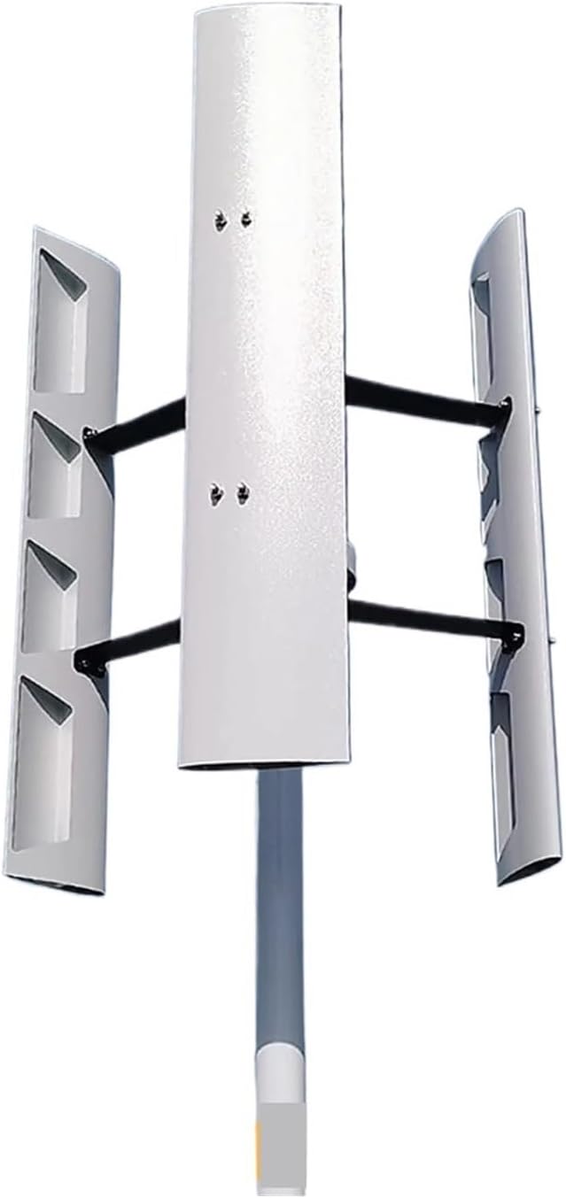 Wind Turbines, Low Noise 10KW Vertical Free Energy Wind Turbine nerator for Home 10000W 12V 24V 48V AC 3 Phase Windmill(Importación DC24V)