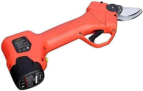 New Professional Electric Pruning Shears Rechargeable Electric Cordless Secateur Branch Cutter Pruning Shears for Sharp Cutting Tool to Fruit Garden (