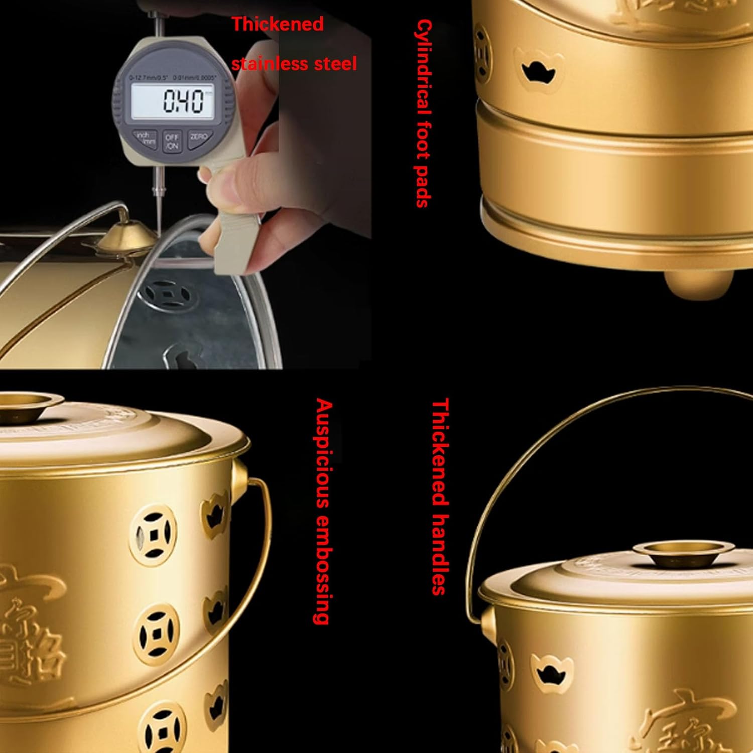 Stainless Steel Outdoor Yard Waste Incinerator Barrel, Fire Pit Burn Barrel with Lid & Burning Tong Cage, Durable Garden Trash Burner for Efficient Waste Disposal