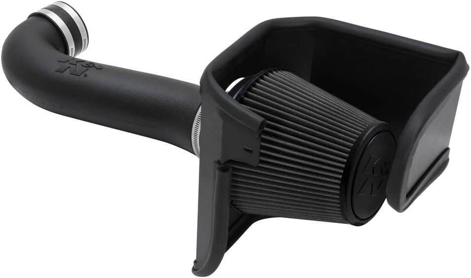 K&N Cold Air Intake System: Dry-Flow Air Filter, Increase Performance & Acceleration: Compatible with 2005-2023 CHRYSLER/DODGE, 300C, Challenger, Charger, Magnum, 30-1542
