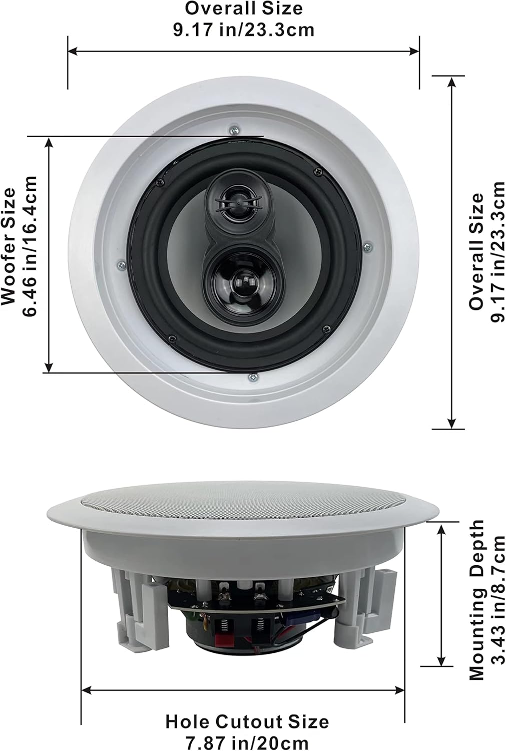 Acoustic Audio CS-IC63 in Ceiling 6.5