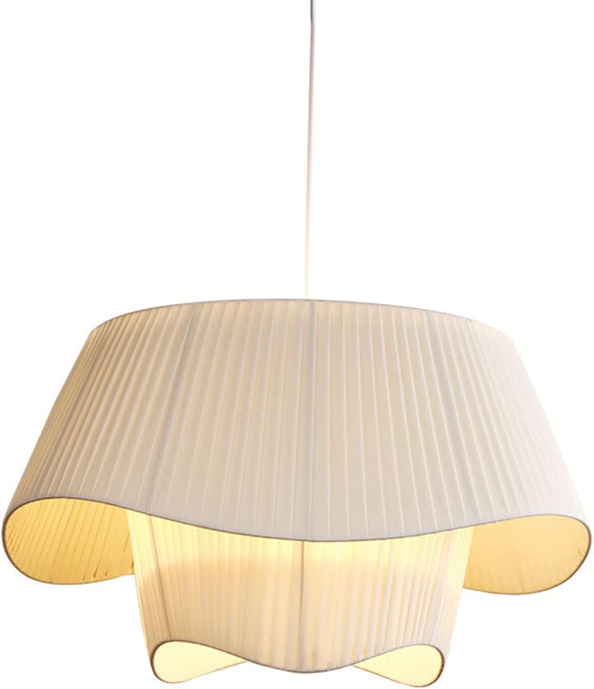 Hanging Lamp , Modern Fabric Pendant Light Mid Century Style Pendant Lights Arc Shape Modern LED Hanging Lights Suspendsion Lamps for Dining Room Kitchen Island Pool Table Lighting Fixtures ( Size : 6