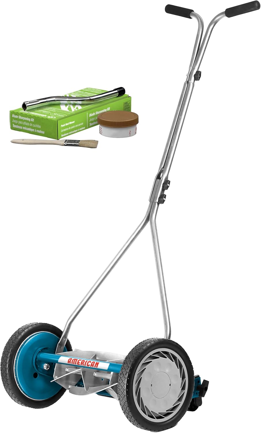 American Lawn Mower Company 2605-16SK 16-Inch 5-Blade Reel Push Lawn Mower