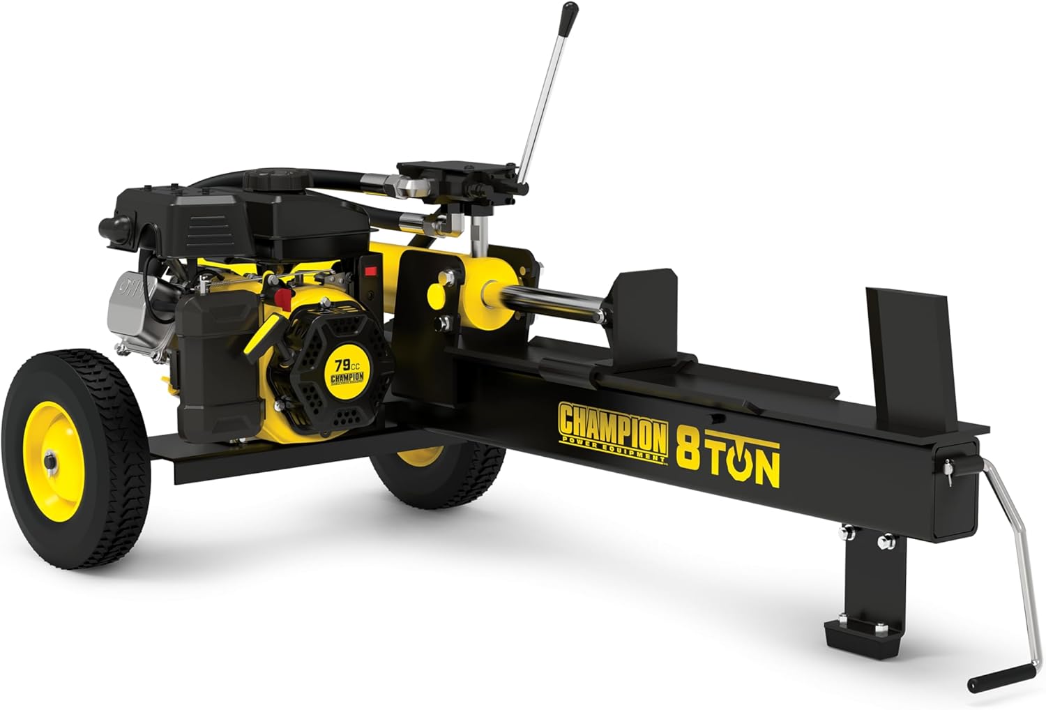 Champion Power Equipment 8-Ton Compact Horizontal Gas Log Splitter with Auto Return