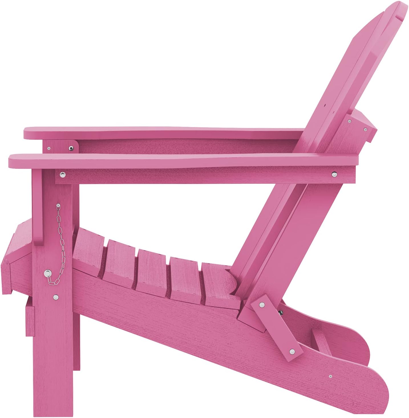 SERWALL Adirondack Chair for Patio Garden Outdoors Fire Pit- Hot Pink