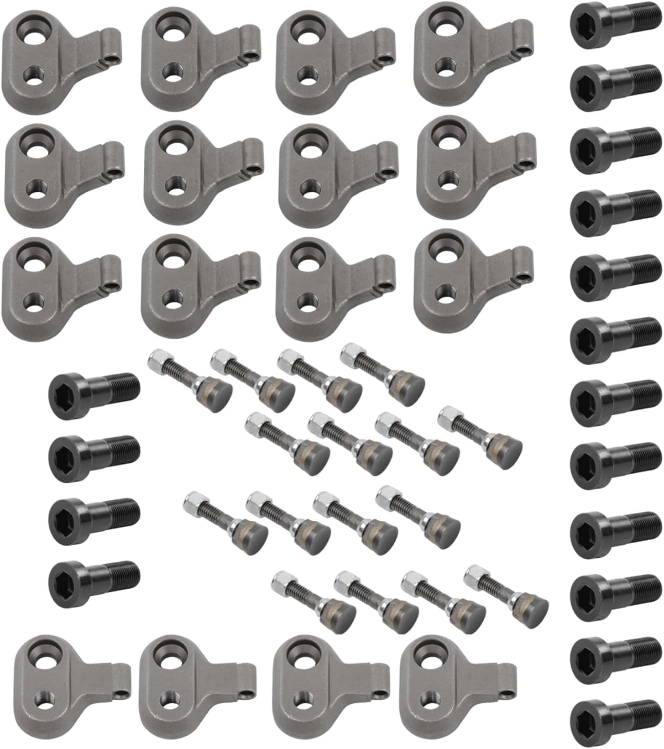 Silscvtt 48 Pack Stump Grinder Teeth Replacement for Vermeer SC252 SC362 SC292, with 16Pcs Teeth Kit and 2