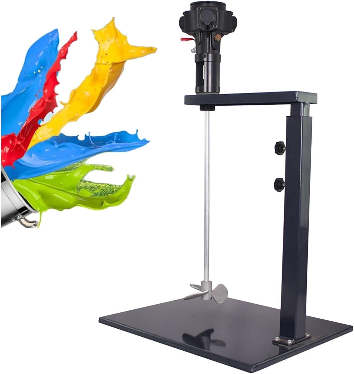 5 Gallon Pneumatic Paint Agitator, Air Mixer Machine, Paint Stirring Machine Bracket, Height Adjustable, Paint Mix Tool