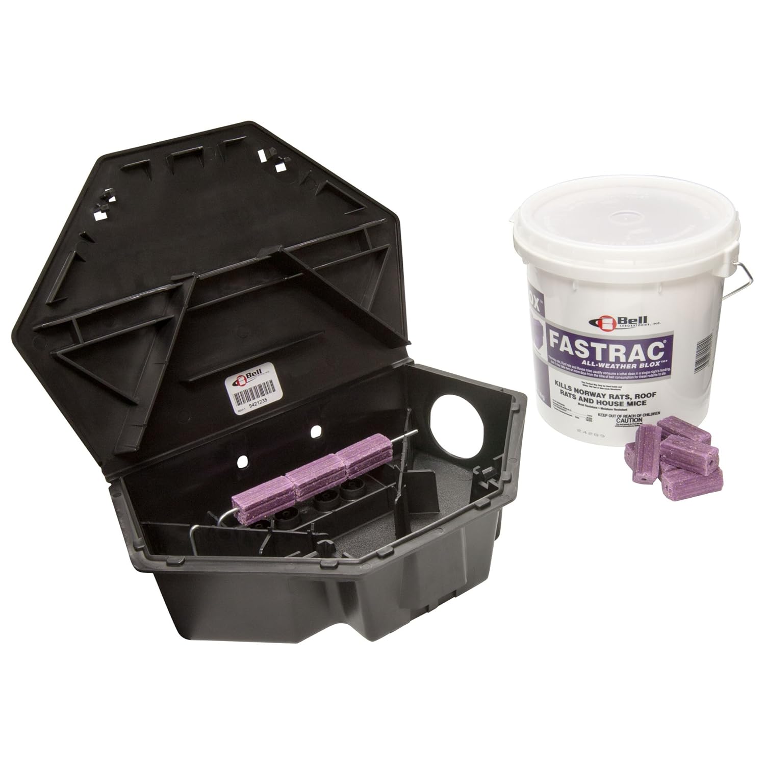Protecta LP Rat Bait Stations CASE (6 stations) with Fastrac Blox